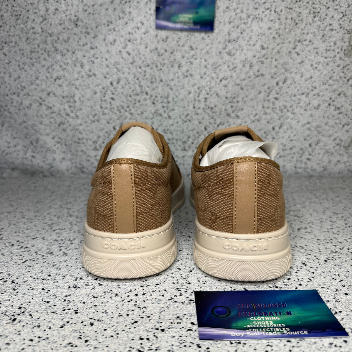 Coach Signature Canvas Sneakers