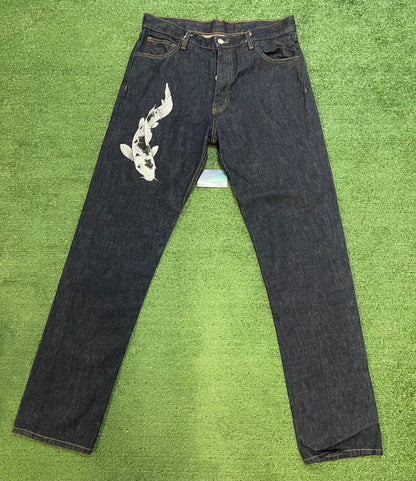 Ed Hardy X Siberia hills koi fish jeans