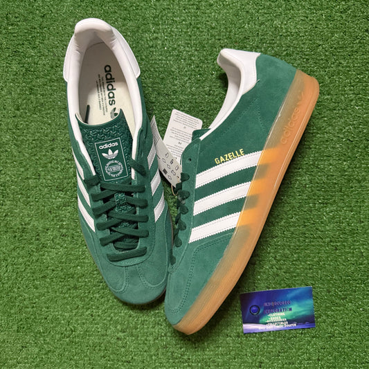 Adidas Gazelle Indoor Collegiate Green Gum