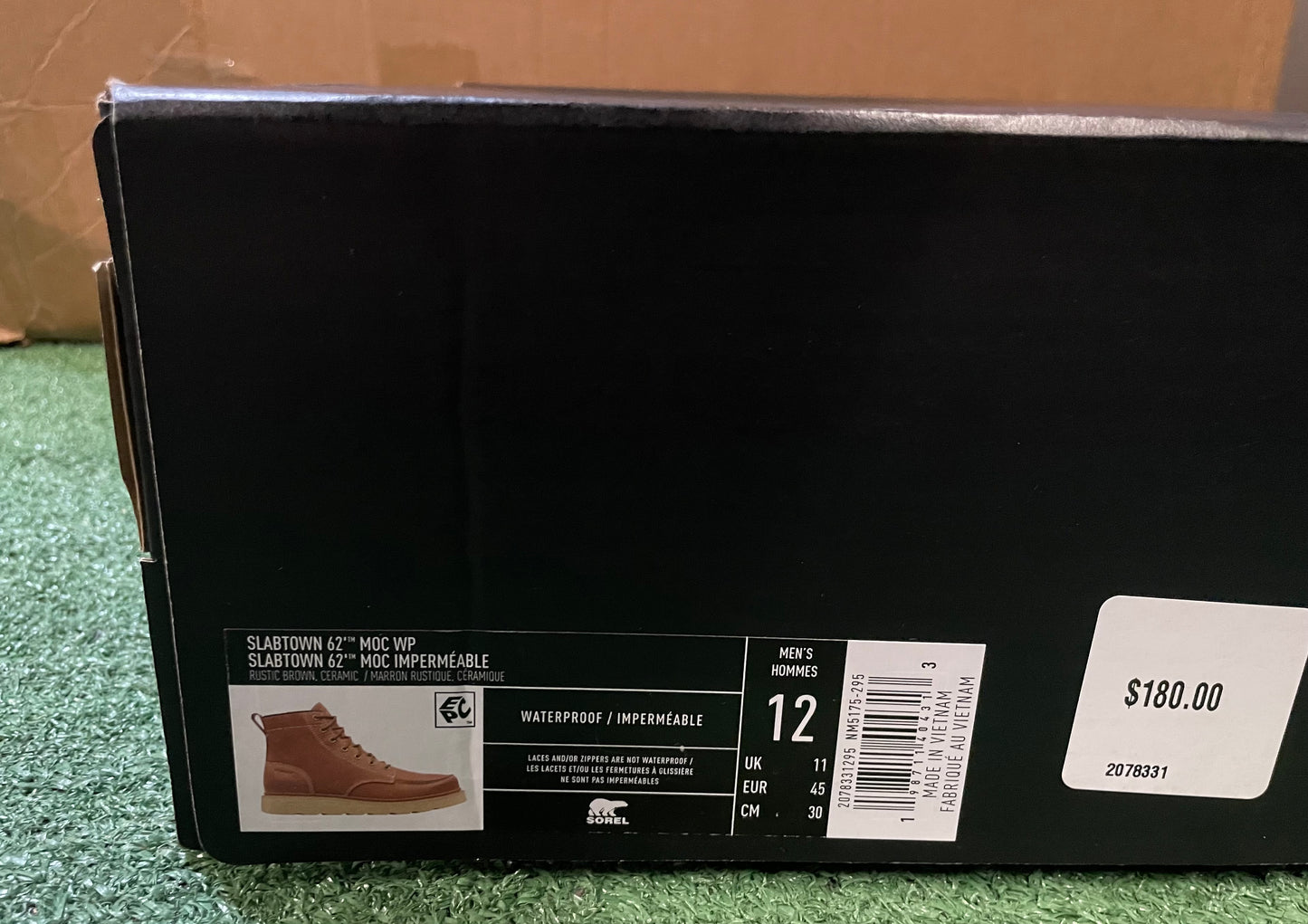 Sorel slabtown 62 brown boots