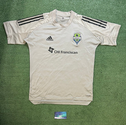 Adidas Seattle Sounders FC gray training jersey