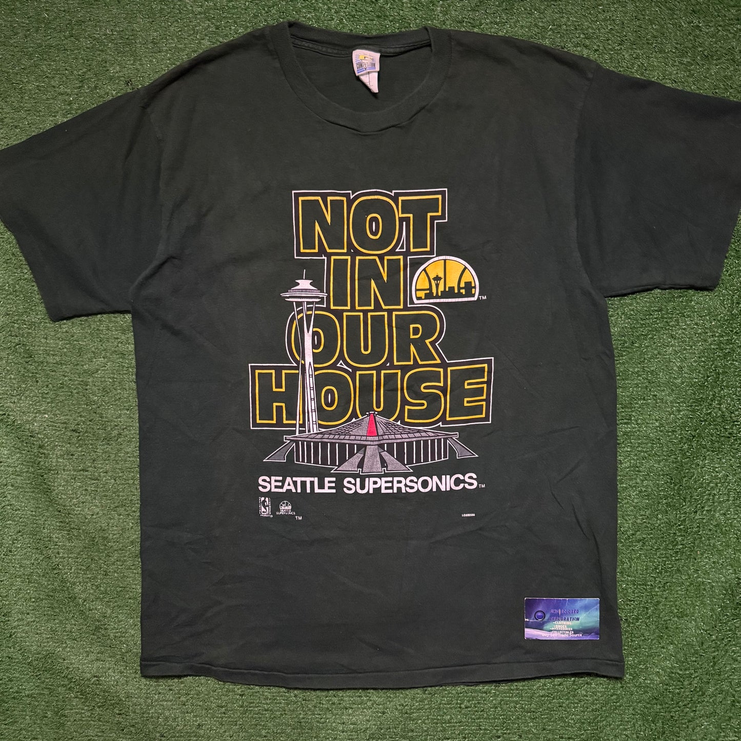 Vintage Seattle SuperSonics Playoff Shirt