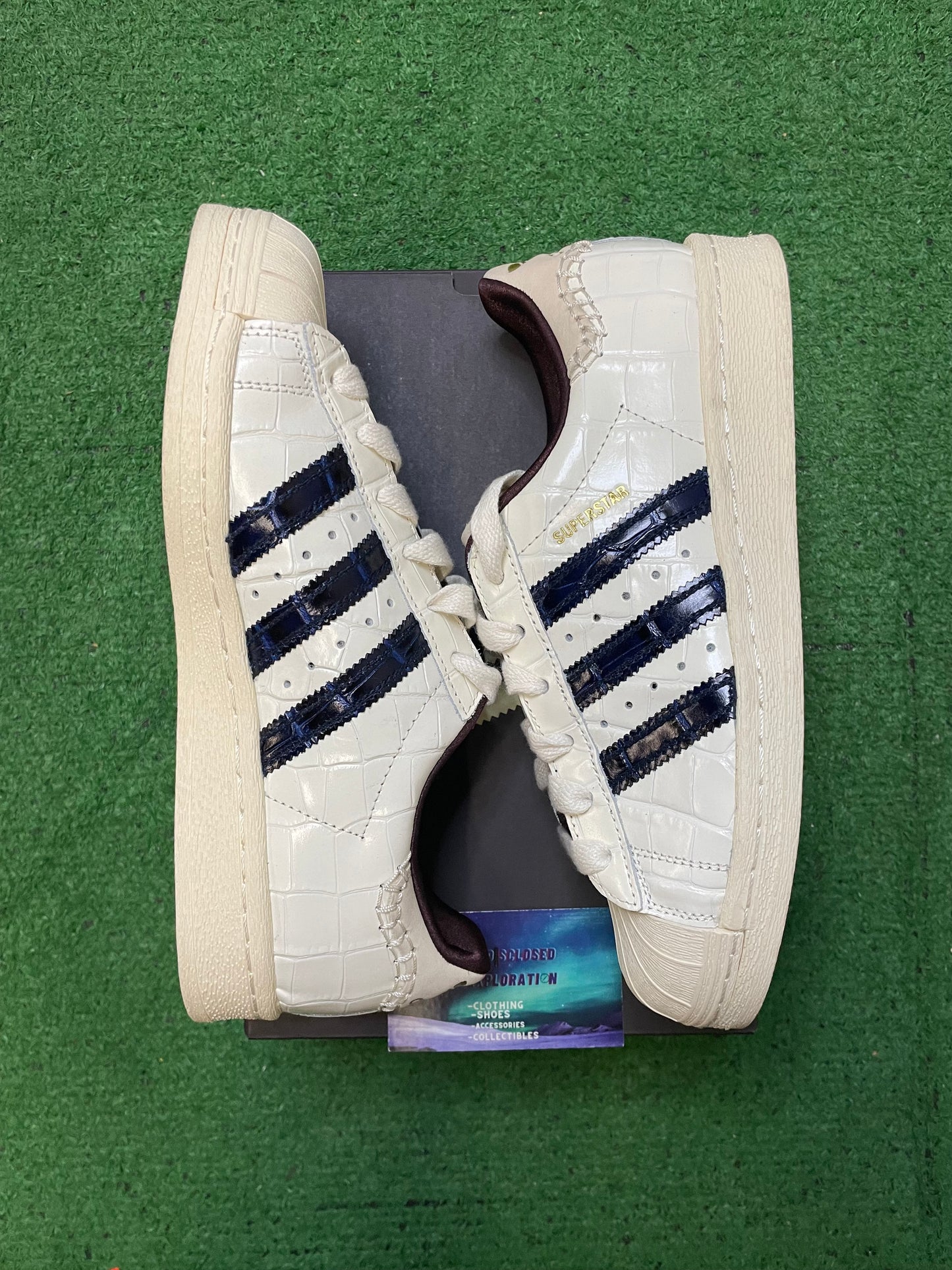 Adidas superstar X Wales Bonner  croc