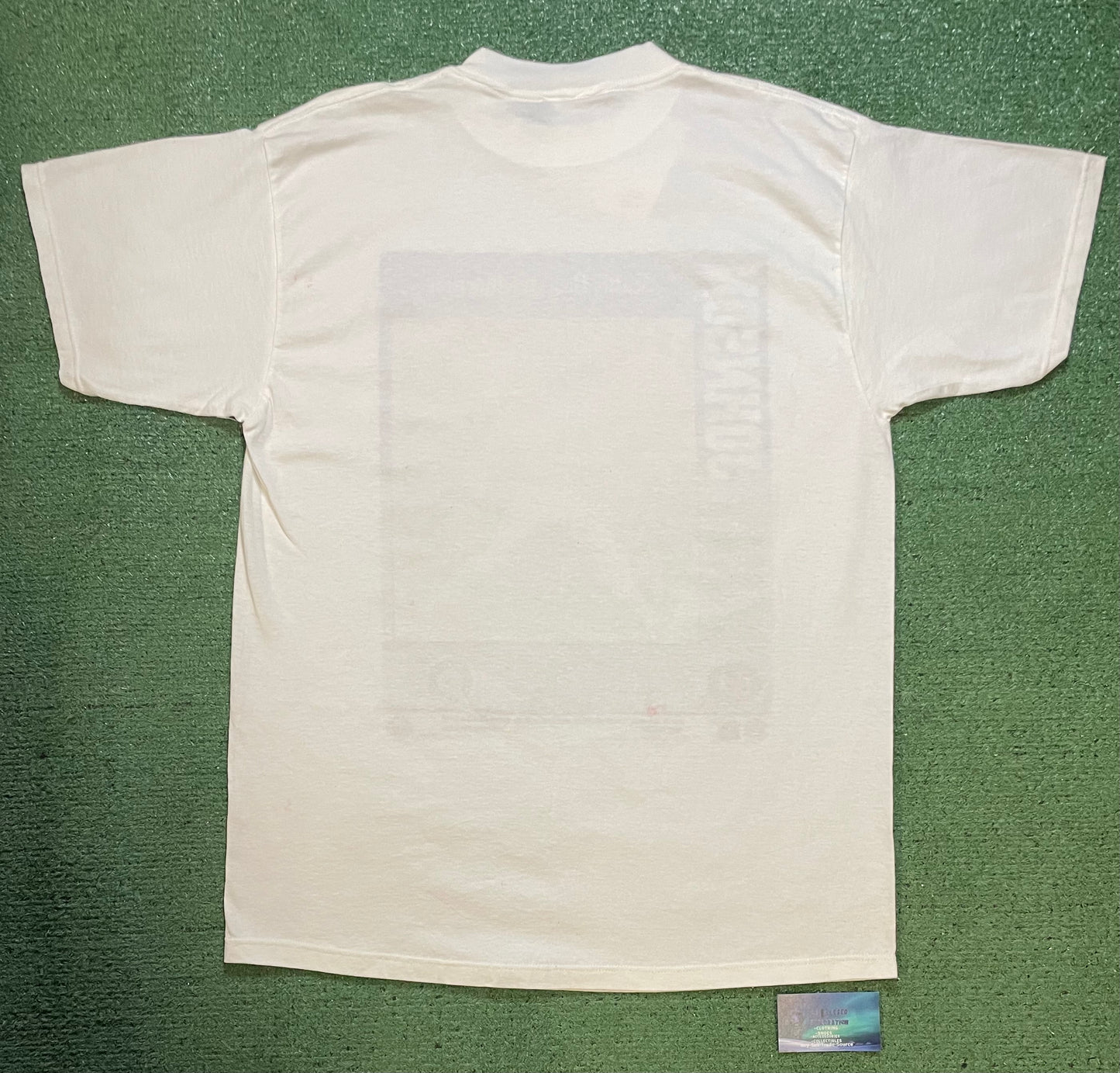 Vintage 1990s Randy Johnson Seattle Mariners newspaper tee
