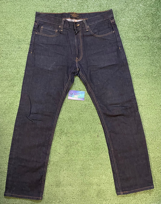 Filson Muleskinner raw indigo jeans