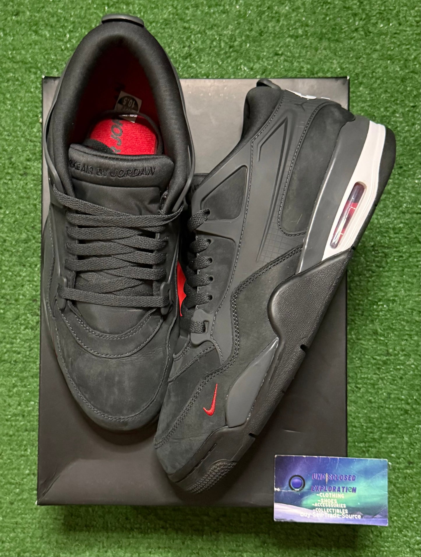 Jordan 4 RM Nigel Sylvester Driveway Grey 10.5 Men/ 12 Women “Preowned”