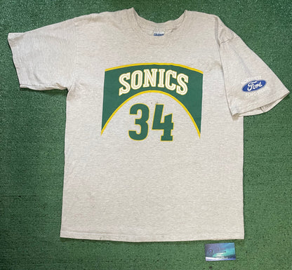 Seattle Sonics Ray Allen #34 tee