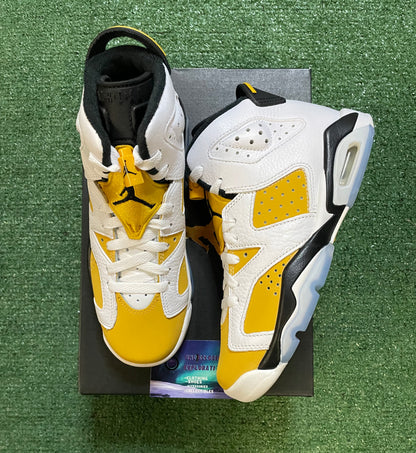 Air Jordan 6 Retro yellow ochre