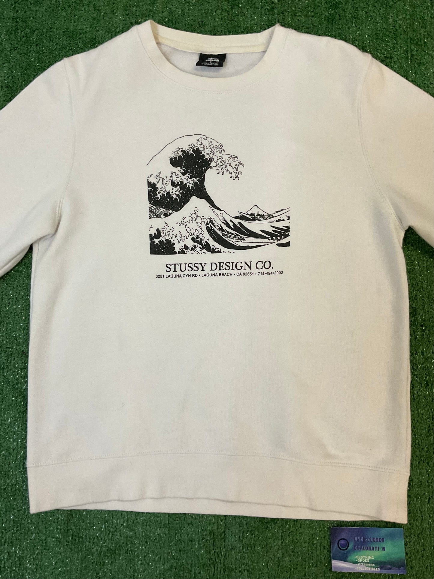 Stussy Wave design Crewneck