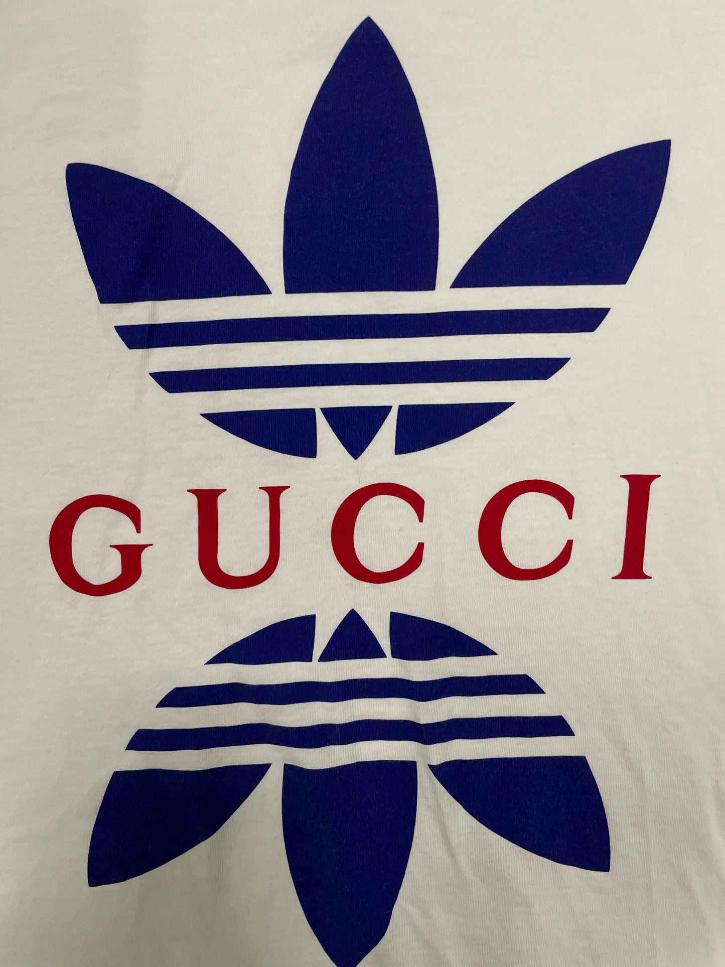 Gucci X adidas trefoil tee