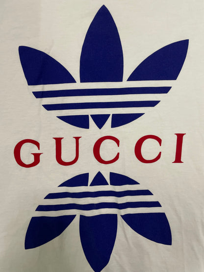 Gucci X adidas trefoil tee