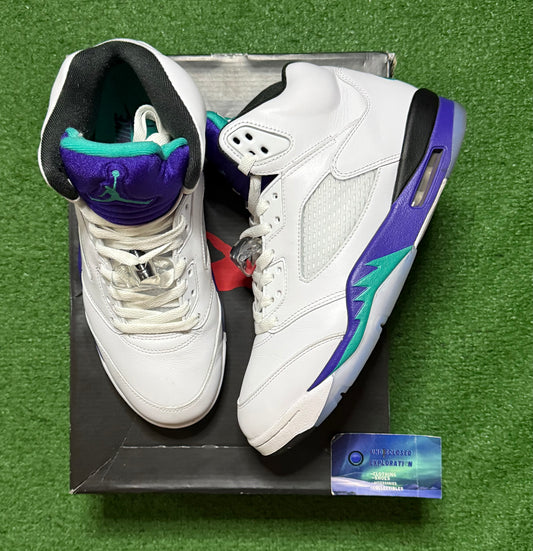 Jordan 5 Grape 10.5 Men/12 Women “Preowned”
