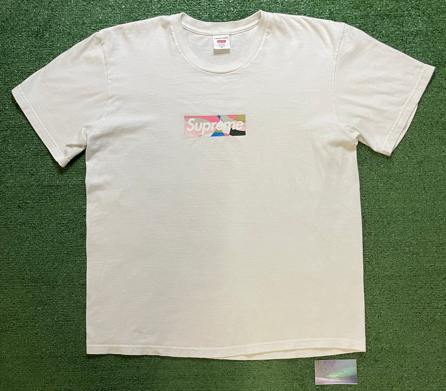Supreme X Emilio Pucci box logo tee