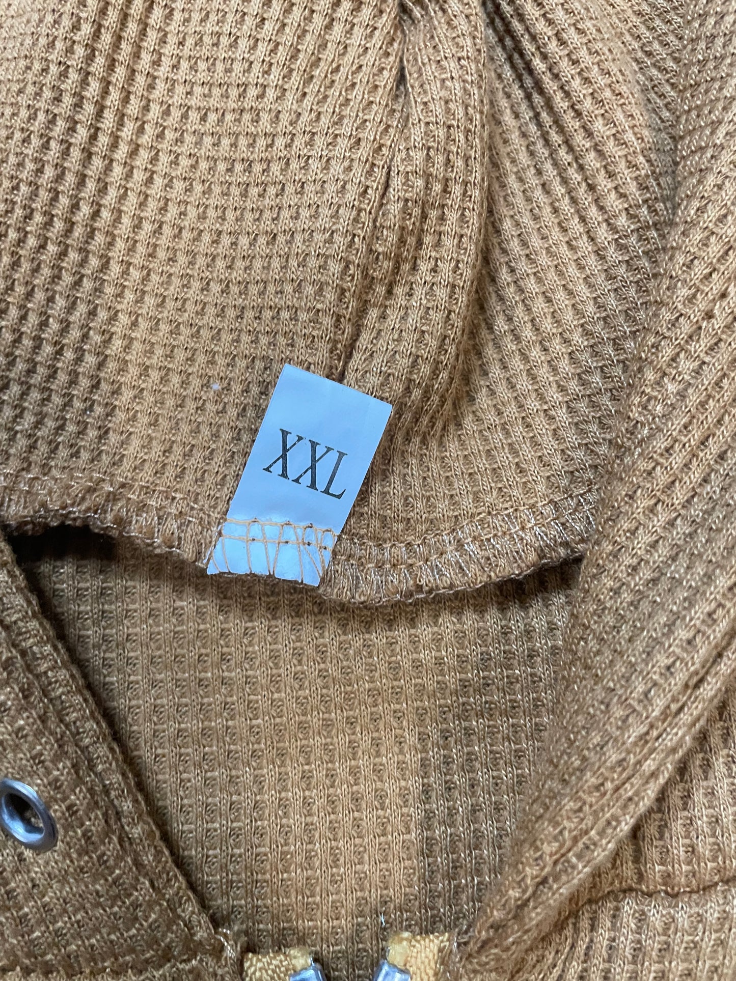 Beige zipup hoodie
