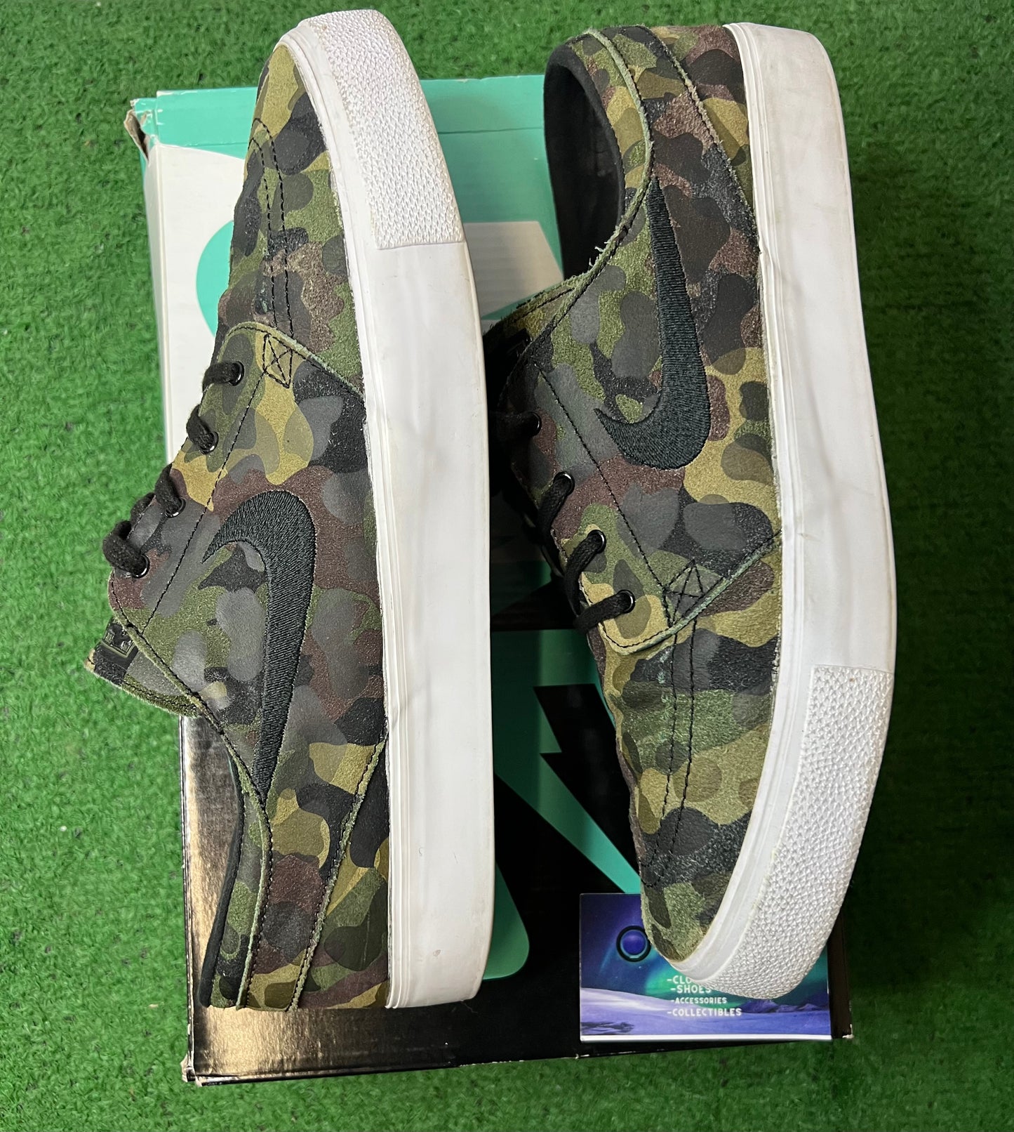 Nike SB zoom stefan janoski woodland camo size 12men/13.5women
