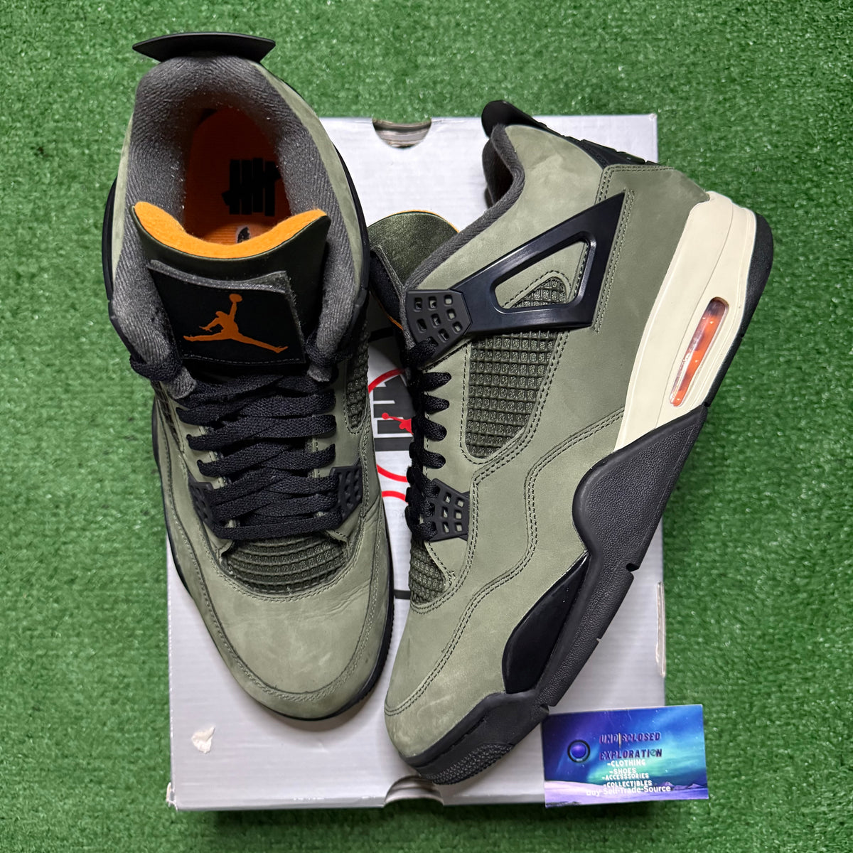 Jordan 4 Undefeated 12 Men “Preowned”