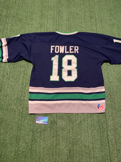 Vintage Rapport Wolves Fowler Hockey Jersey