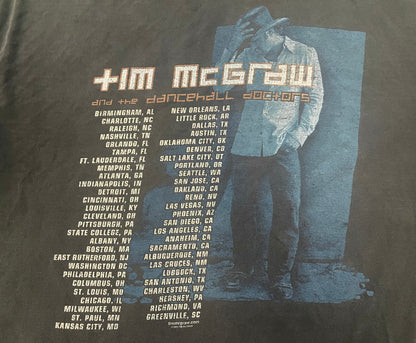 Vintage 2003 Tim McGraw And The Dancehall Doctors tee