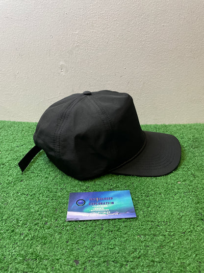 Black basic blank hat