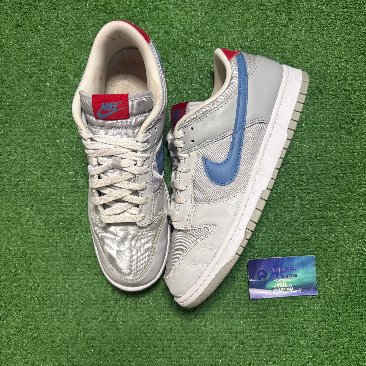 Nike Dunk Low Silver Surfer 11.5 Men “Preowned”