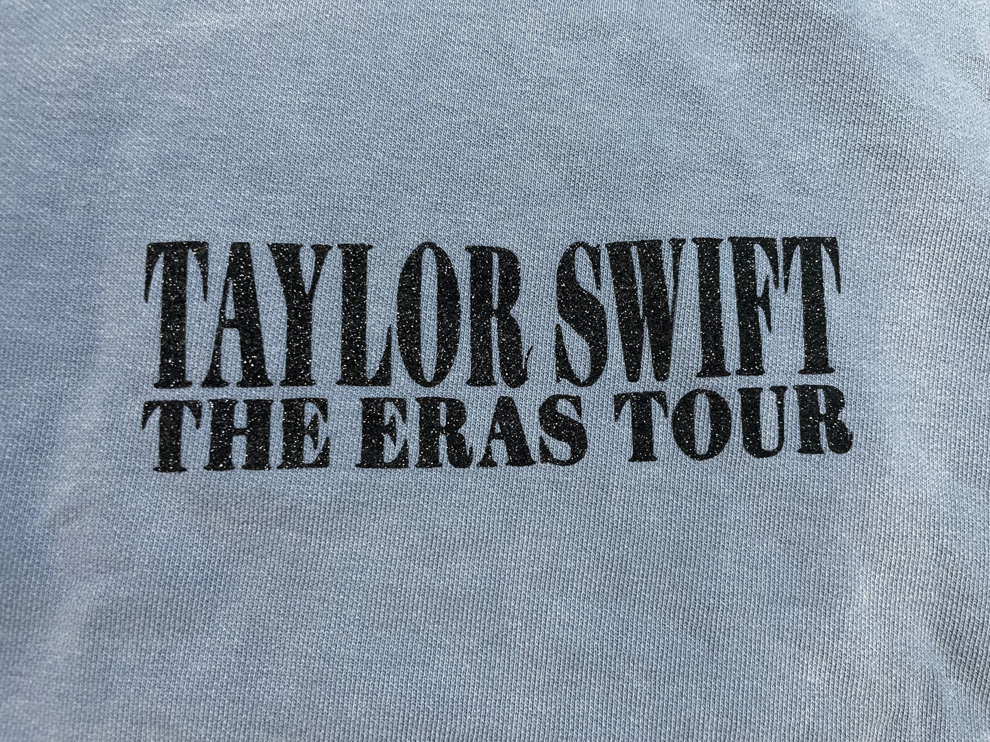 Taylor Swift The Eras Tour blue crewneck