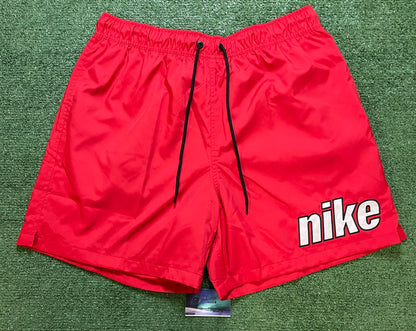 Nike club flow red essential shorts