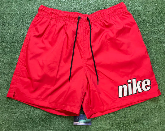 Nike club flow red essential shorts