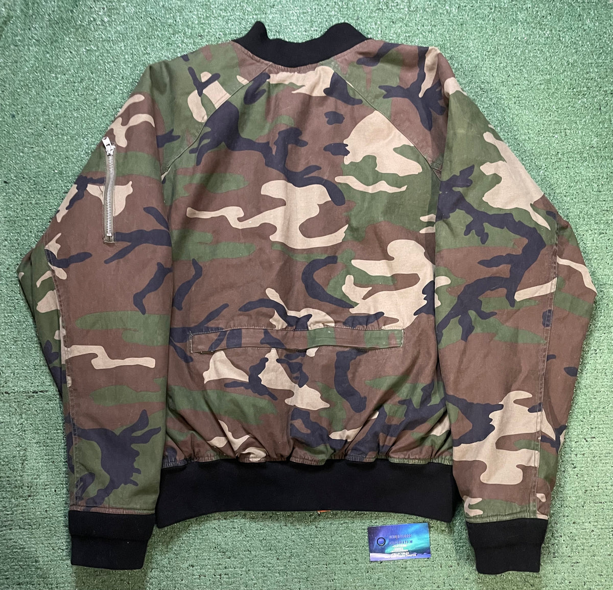 Fear of God FOG Collection Bomber camo Jacket
