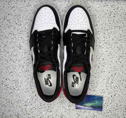 Jordan 1 Low Black Toe