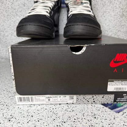 Jordan 5 Black Metallic Reimagined 9 Men “Preowned”