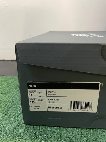 New Balance 9060 triple black