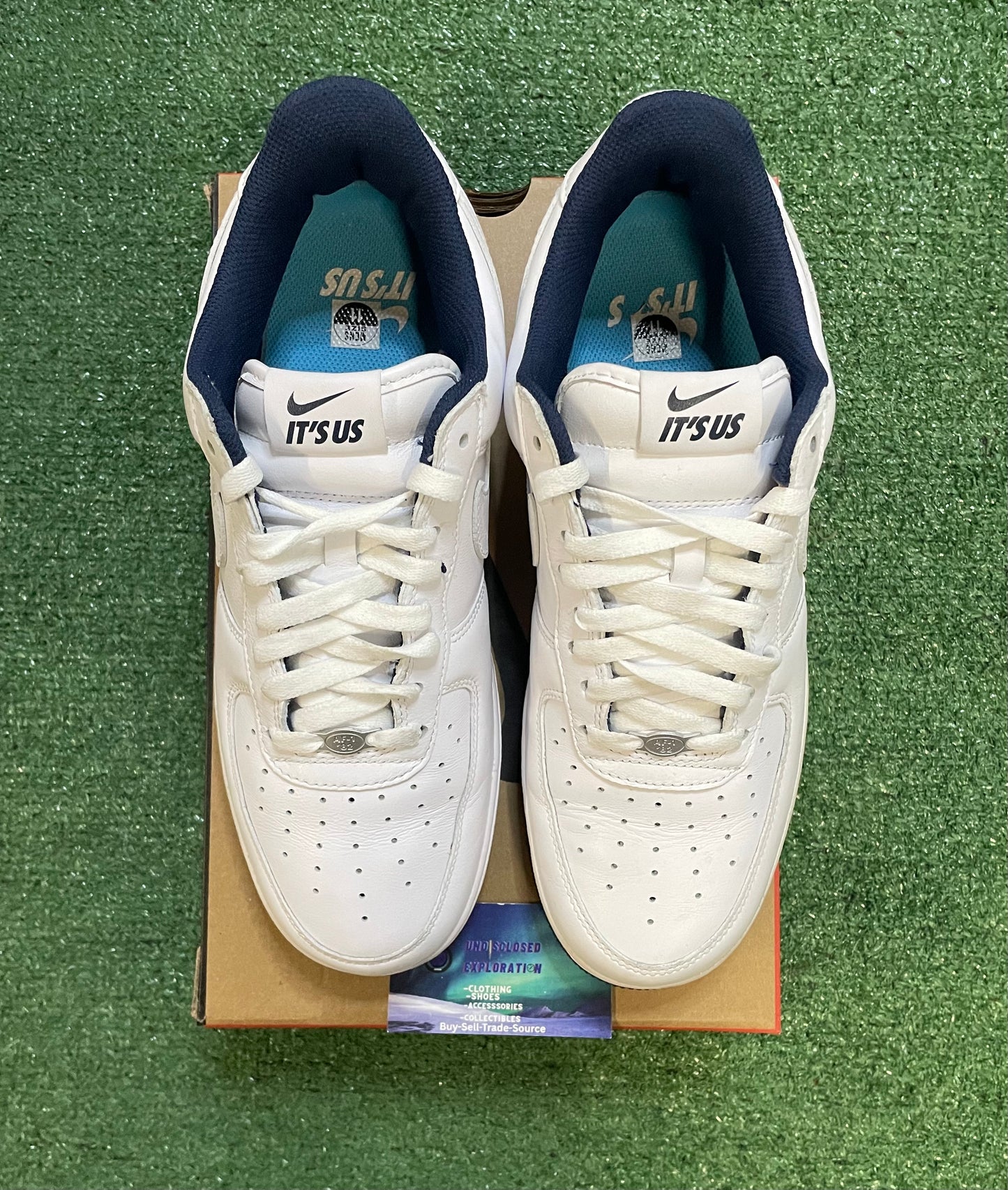 Nike Force 1 low concrete boys size 11men/12.5women