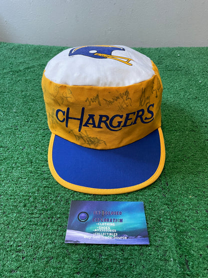 Vintage 1980s San Diego Chargers NFL painters hat