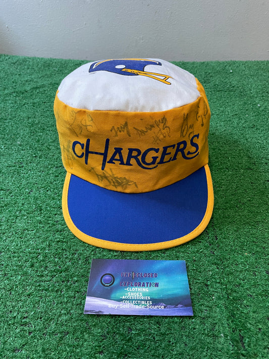 Vintage 1980s San Diego Chargers NFL painters hat