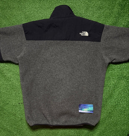 Vintage North Face Denali Black Grey
