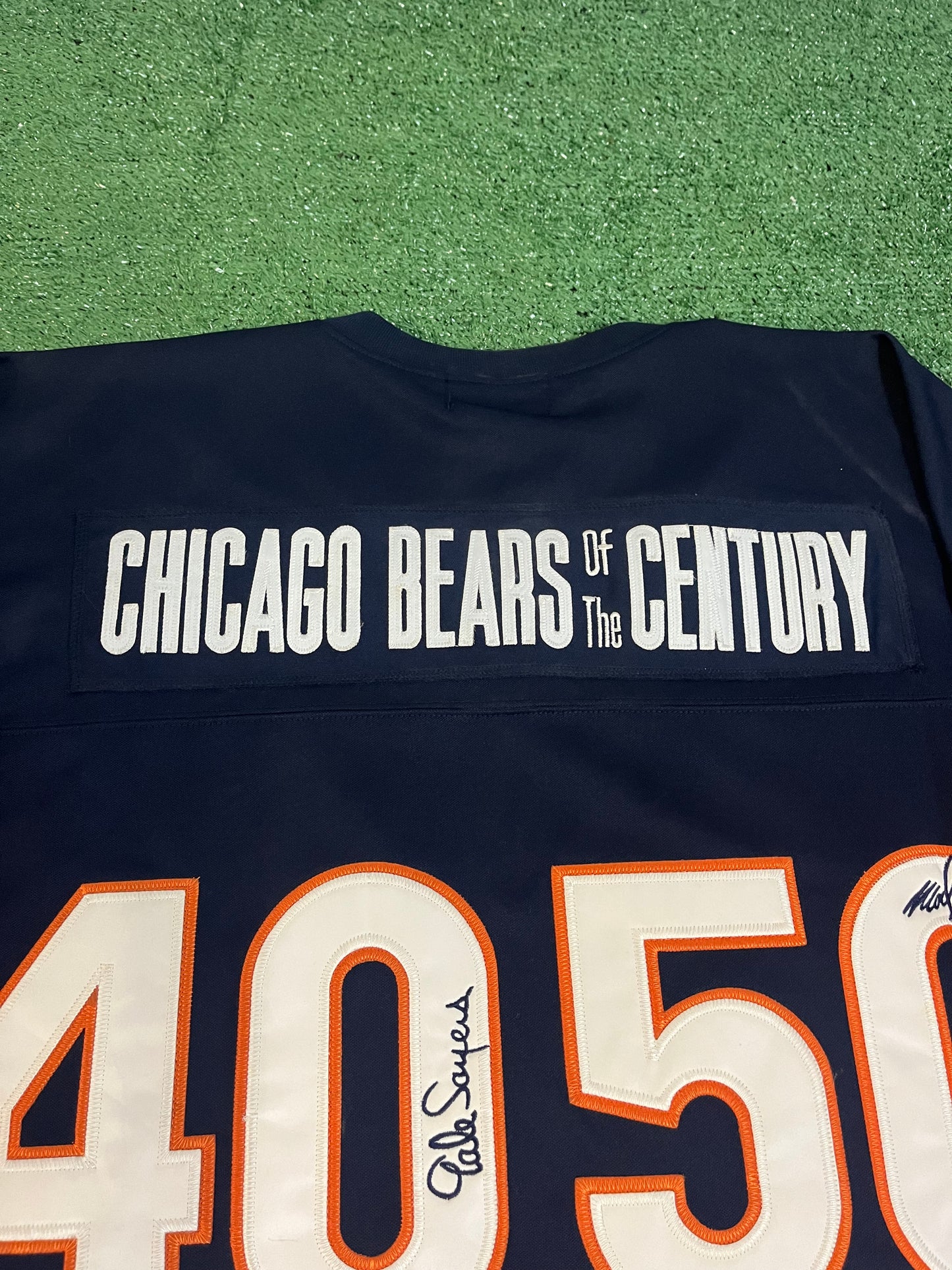 Vintage Jeff Hamilton limited edition players of the century Chicago bears jersey