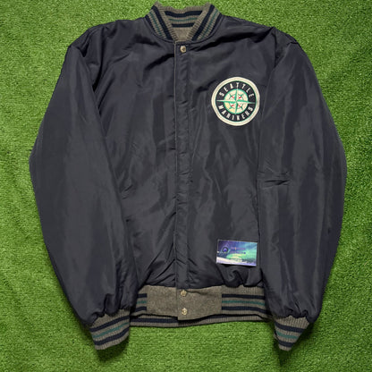 Vintage Seattle Mariners Reversible Jacket