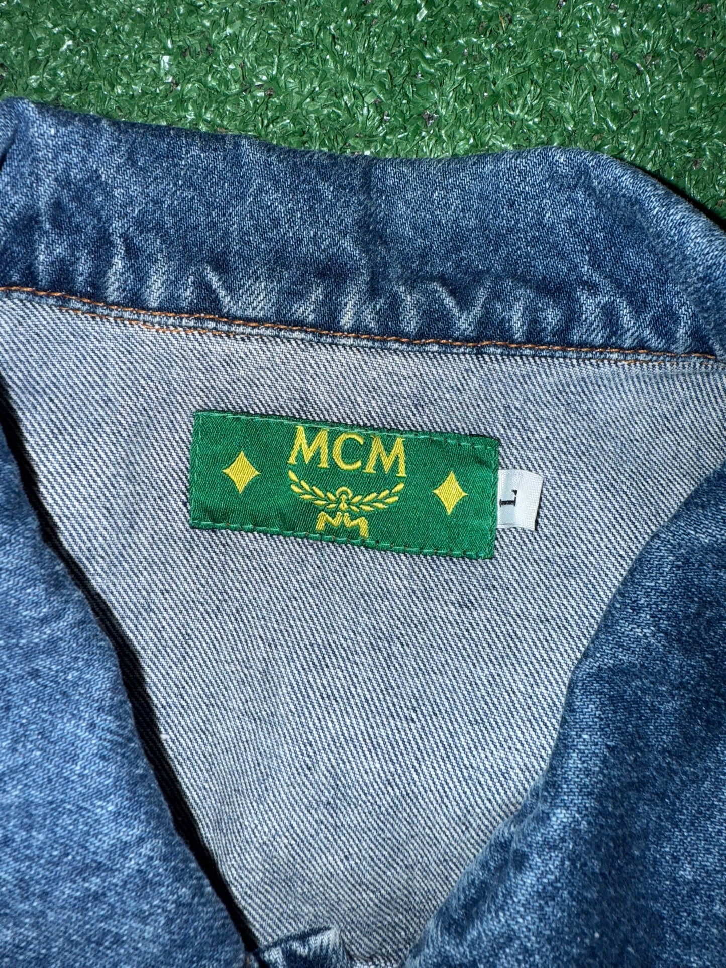 Vintage MCM Denim Vest