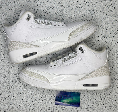 Jordan 3 Pure Money 9.5 Men/11 Women “Preowned”