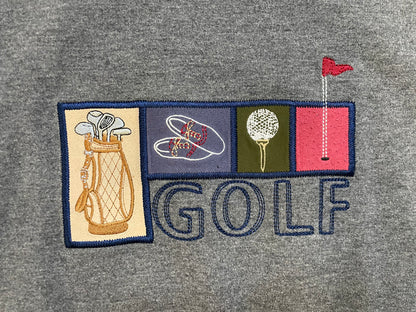 Vintage 1990s Golf embroidered crewneck