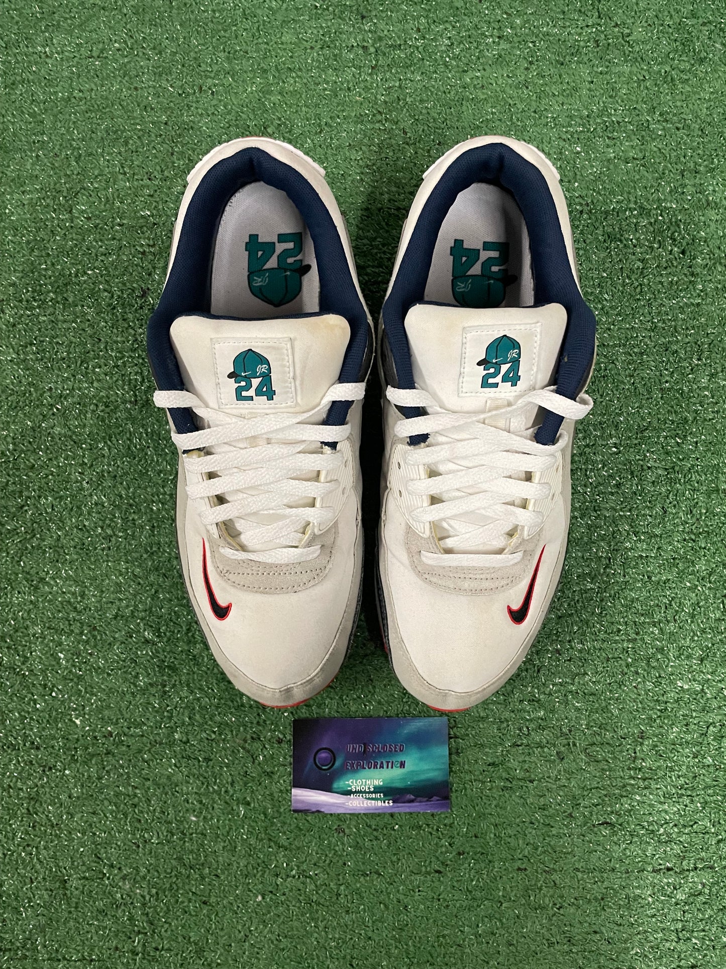 Nike Air Max 90 Ken Griffey jr backwards cap size 10men/11.5women