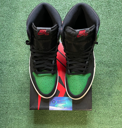Air Jordan 1 high pine green 2.0 size 11men/12.5women