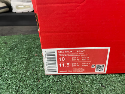Nike Shox TL metallic silver