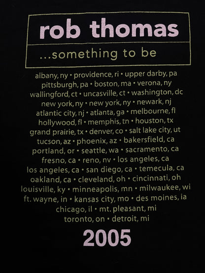 Vintage 2000s Rob Thomas something to be tour tee