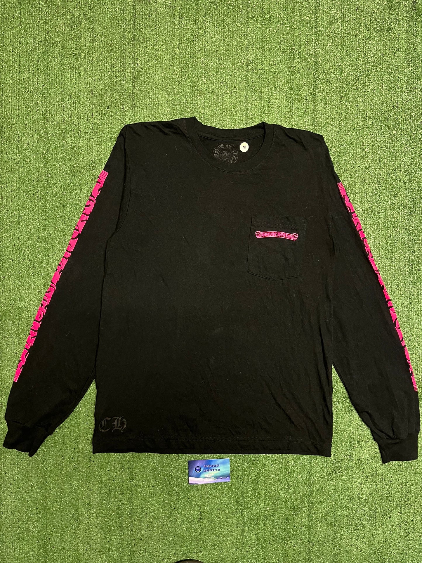 Chrome hearts Hollywood black/pink longsleeve