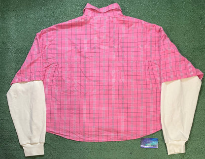 GV Gallery Raspberry Hills pink thermal flannel