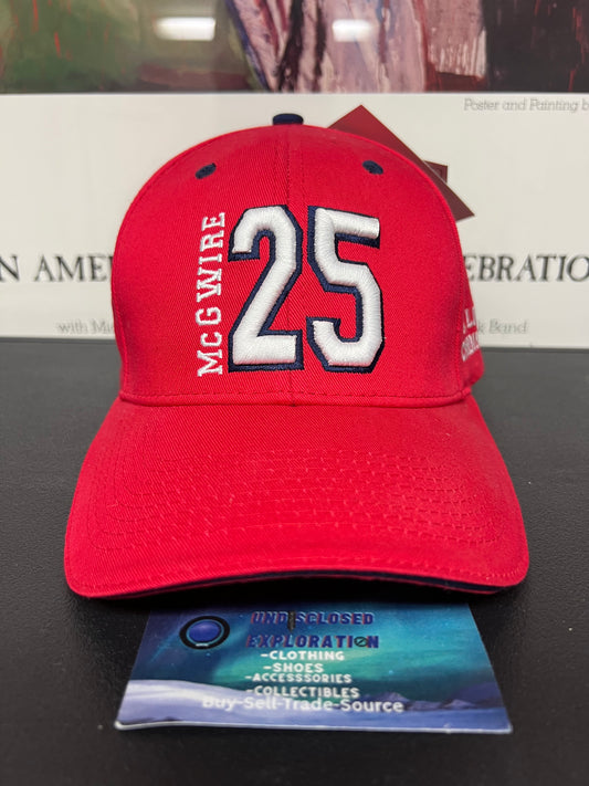 vintage St. Louis Cardinals Mark McGwire red baseball new era hat