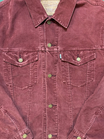Vintage Levi red corduroy jacket