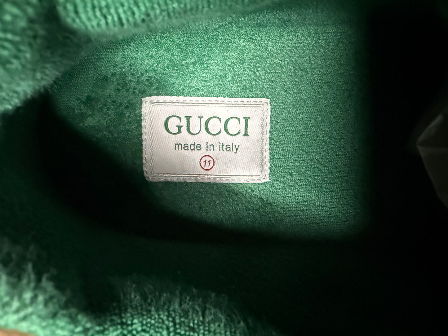 Gucci Rhyton Brick Red 12 Men/11 UK “Preowned”