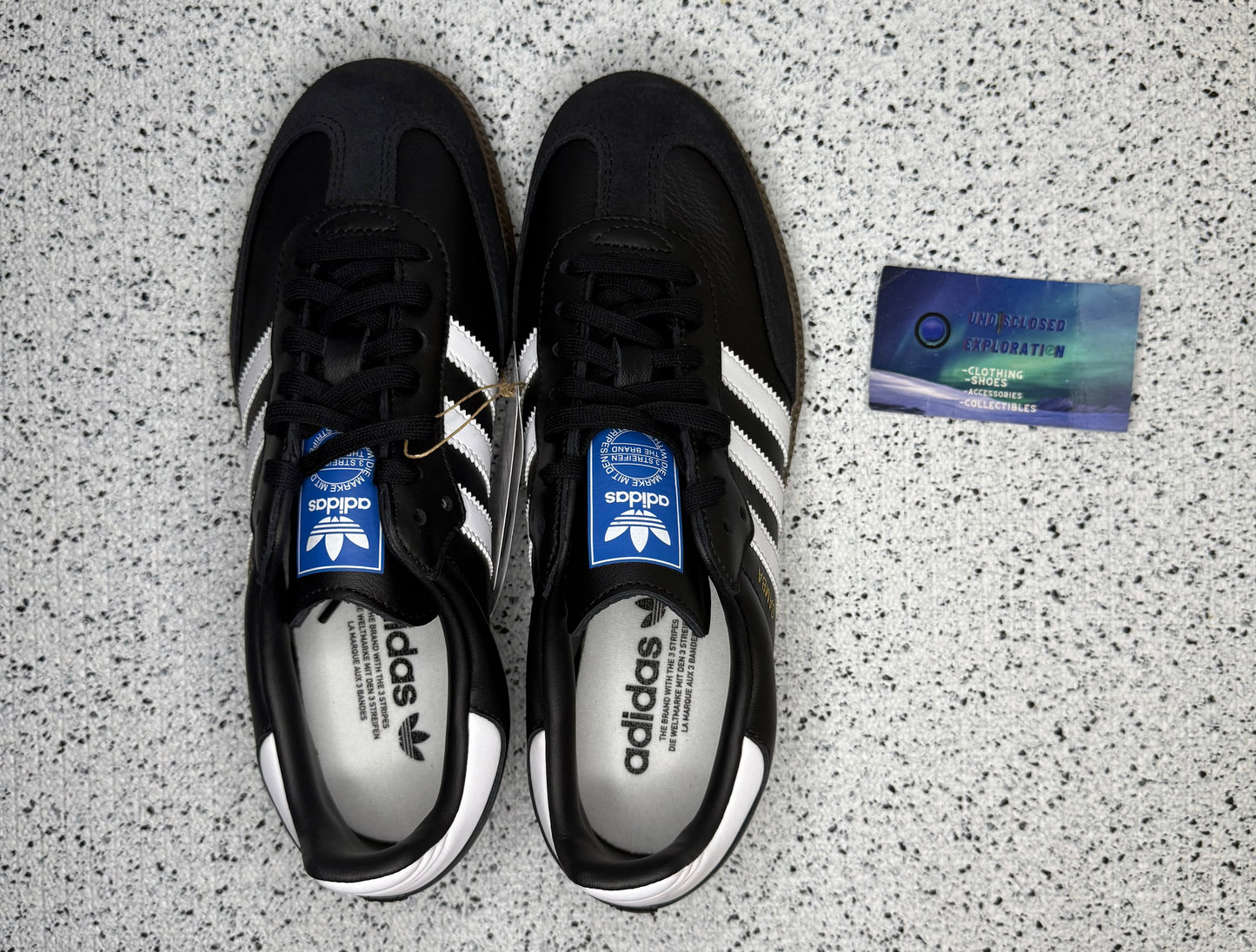 Adidas Samba Black White